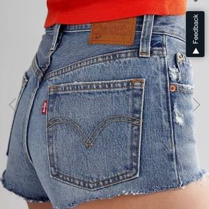 Levi’s High Rise Shorts